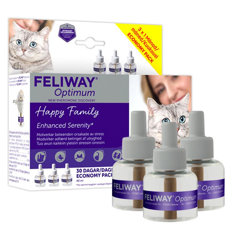 Feliway Optimum refill, 3 stk.