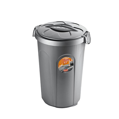 Stefanplast Tom 46 l foderspand, sølvgrå