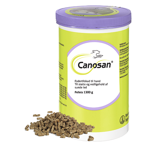 Canosan Pellets til støtte/vedligehold af sunde led hos hund, 1300 g