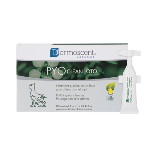 PYOclean® OTO | Plejende ørerense til din hund eller kat