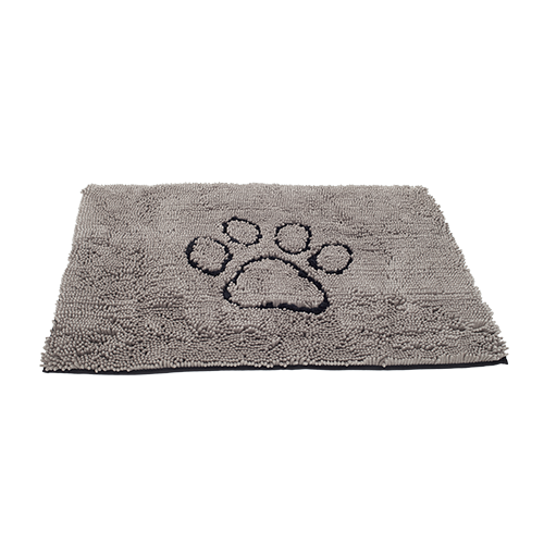 Dog Gone Smart Dirty Dog dørmåtte, Grå