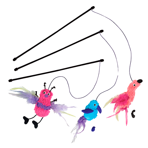 Drillepind til kat | KONG Cat feather teaser