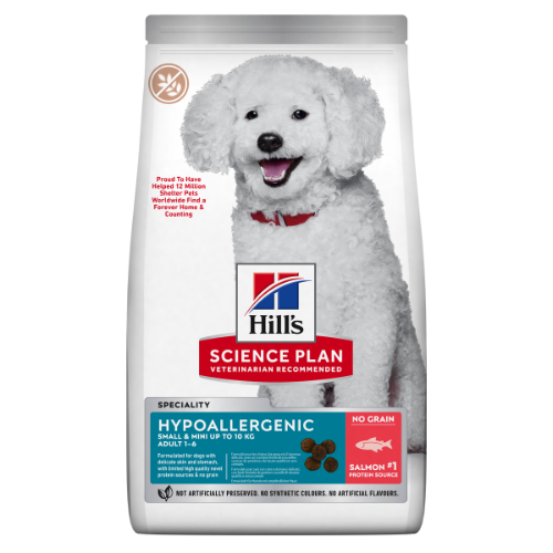Hill's Science Plan Canine Adult Hypoallergenic, Small & Mini, Salmon