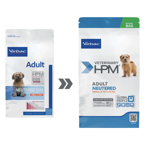 Virbac HPM Adult Neutered Small & Toy Dog