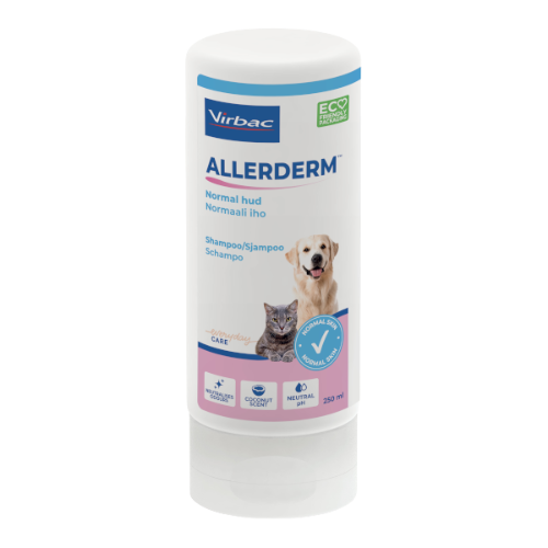 Virbac Allerderm Normal Hud shampoo til hunde og katte