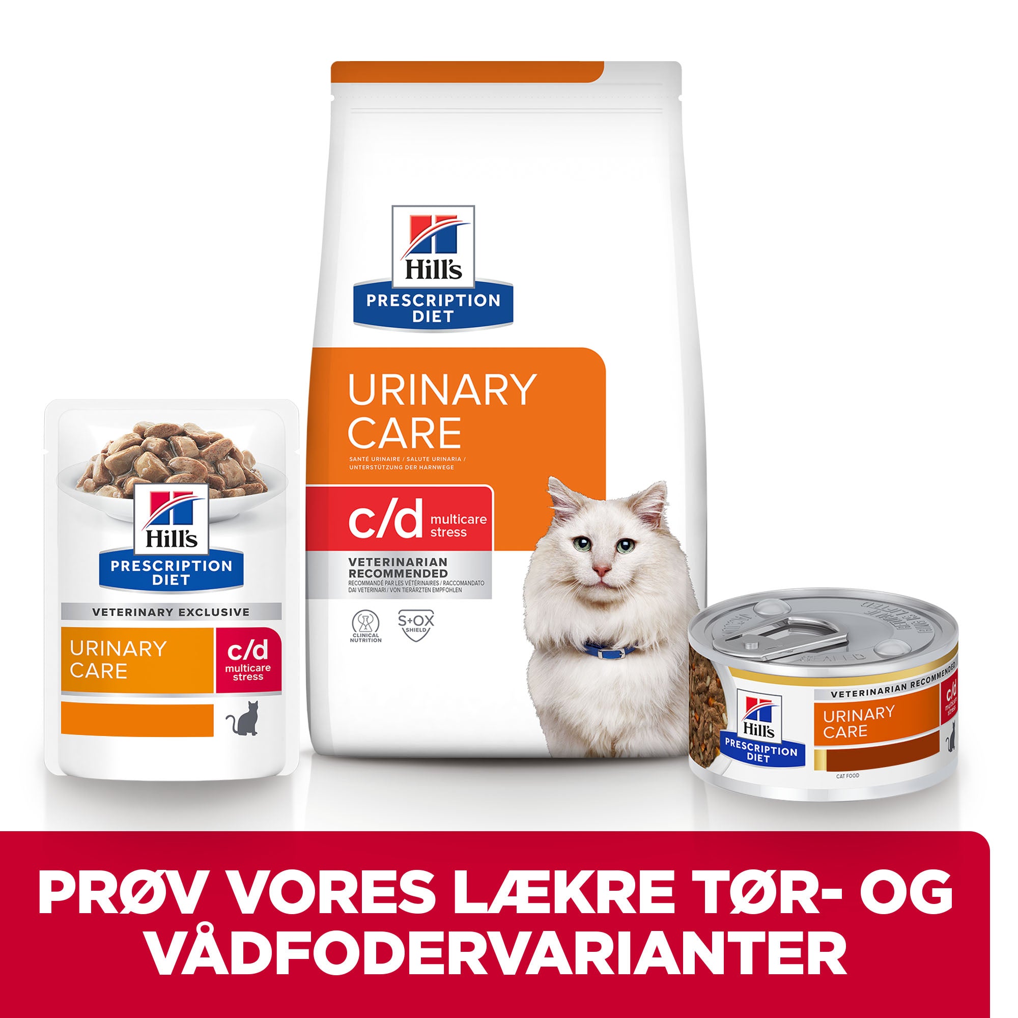 Hill's Prescription Diet c/d Multicare Stress Urinary Care til katte