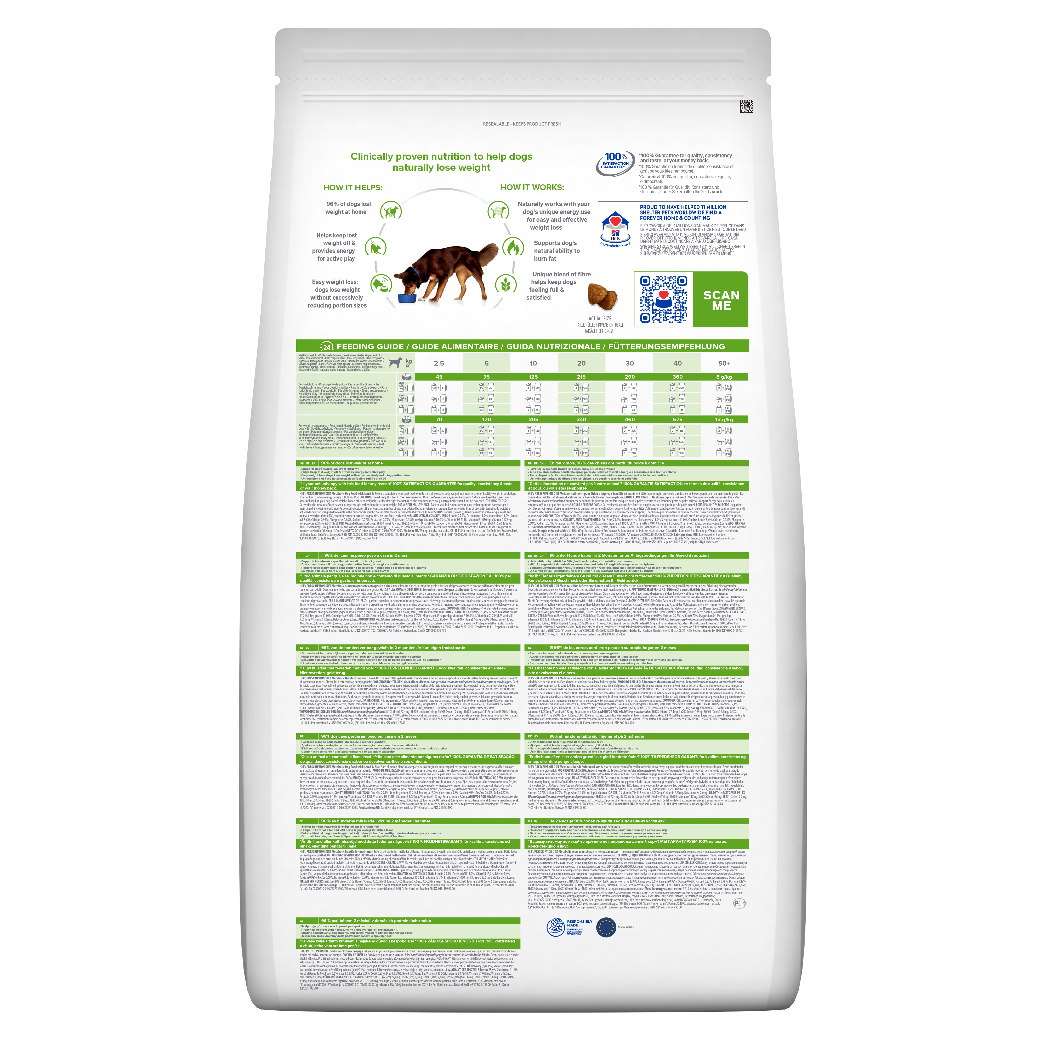 Hill's Prescription Diet Metabolic, lamb & rice