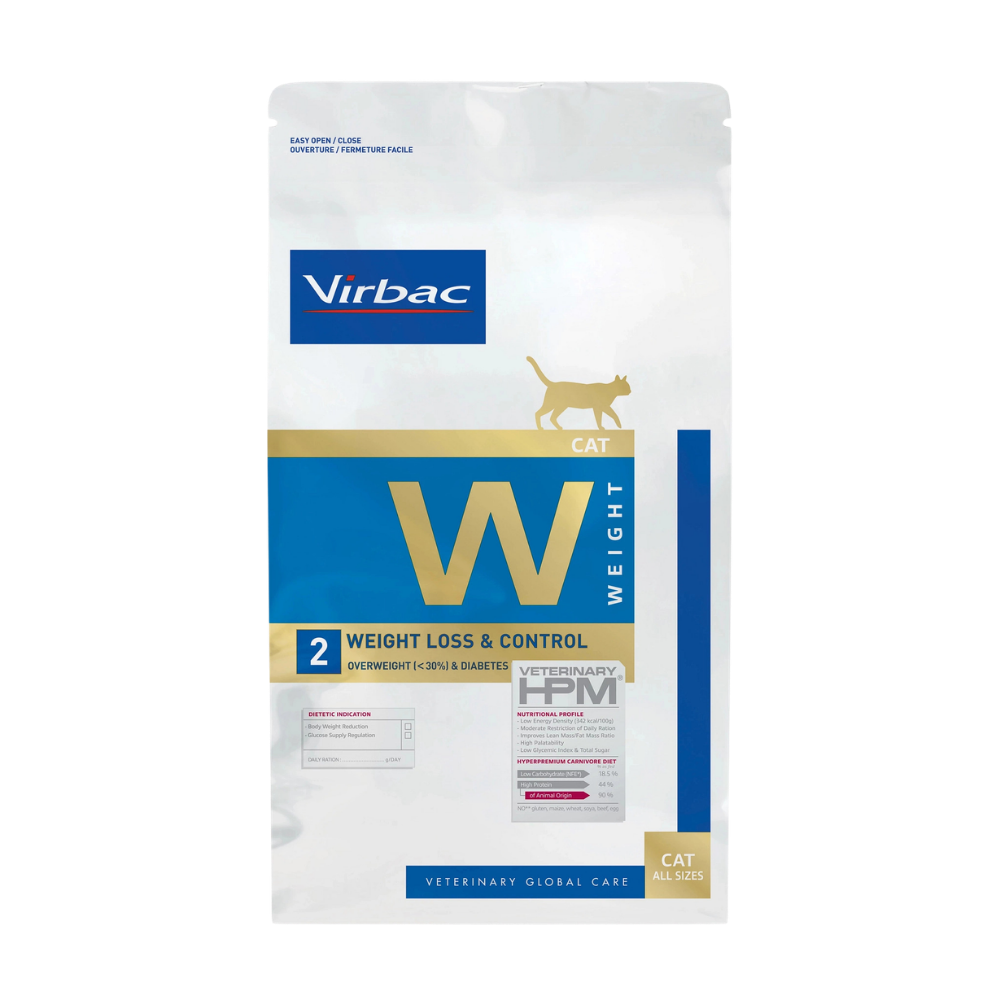 Virbac HPM (W2) Weight Loss & Control Cat
