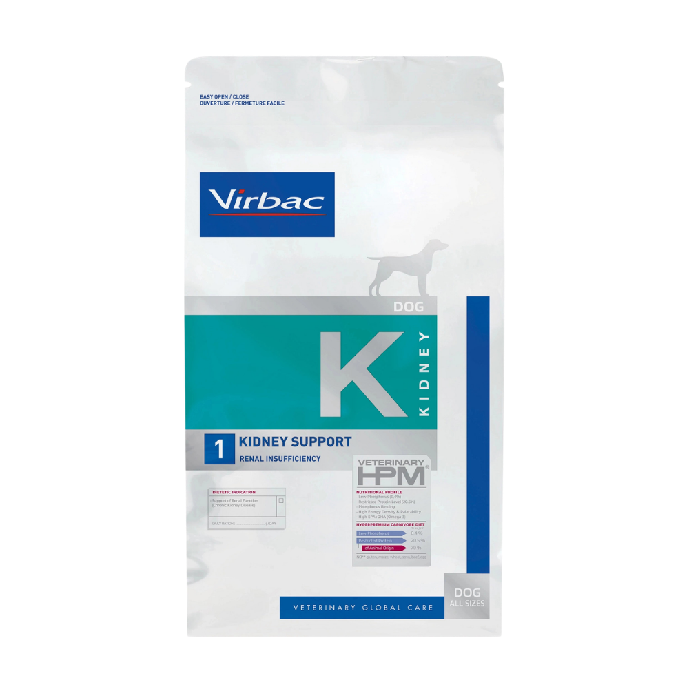 Virbac HPM Dog K1, Kidney Support