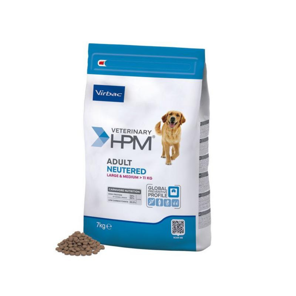 Virbac HPM Adult Neutered Large & Medium Dog