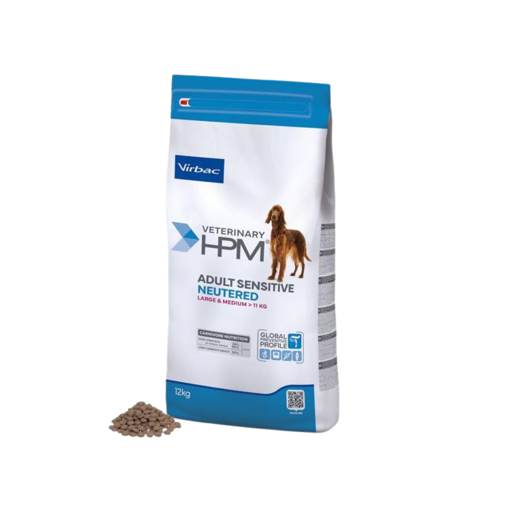 Virbac HPM Adult Sensitive Neutered Large & Medium Dog