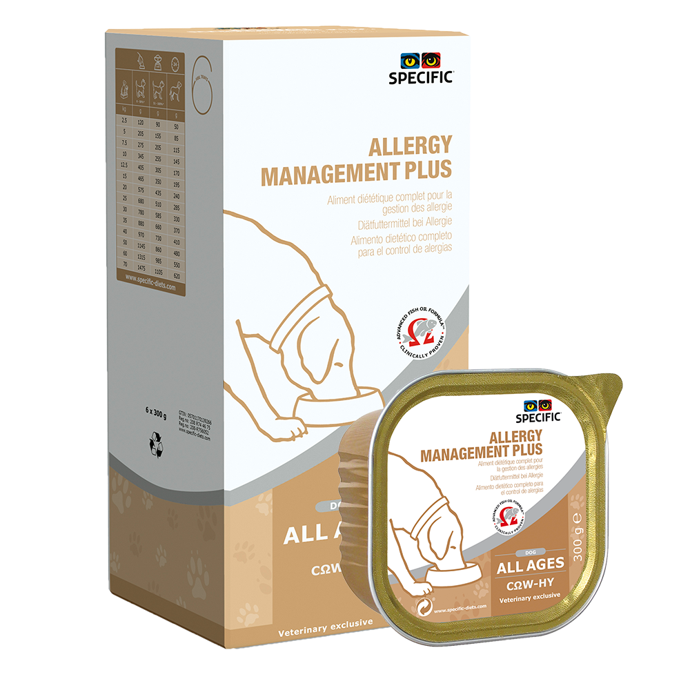 SPECIFIC COW-HY Allergen management Plus, 6x300g | Vådfoder til hunde med allergi