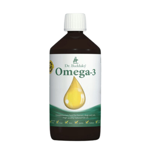 Dr. Baddaky Omega-3, 1000 ml | Olie til pels og led