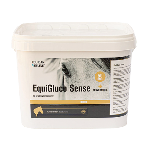 EquiGluco Sense, 5kg | Tilskud til heste med sensitivt stofskifte
