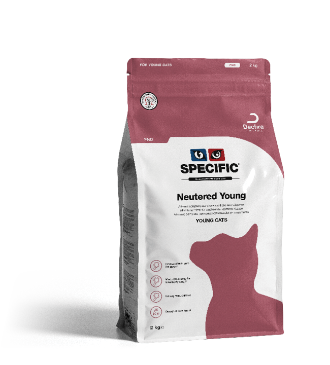 SPECIFIC FND Neutered Young, 1,6kg | Foder til neutraliserede katte