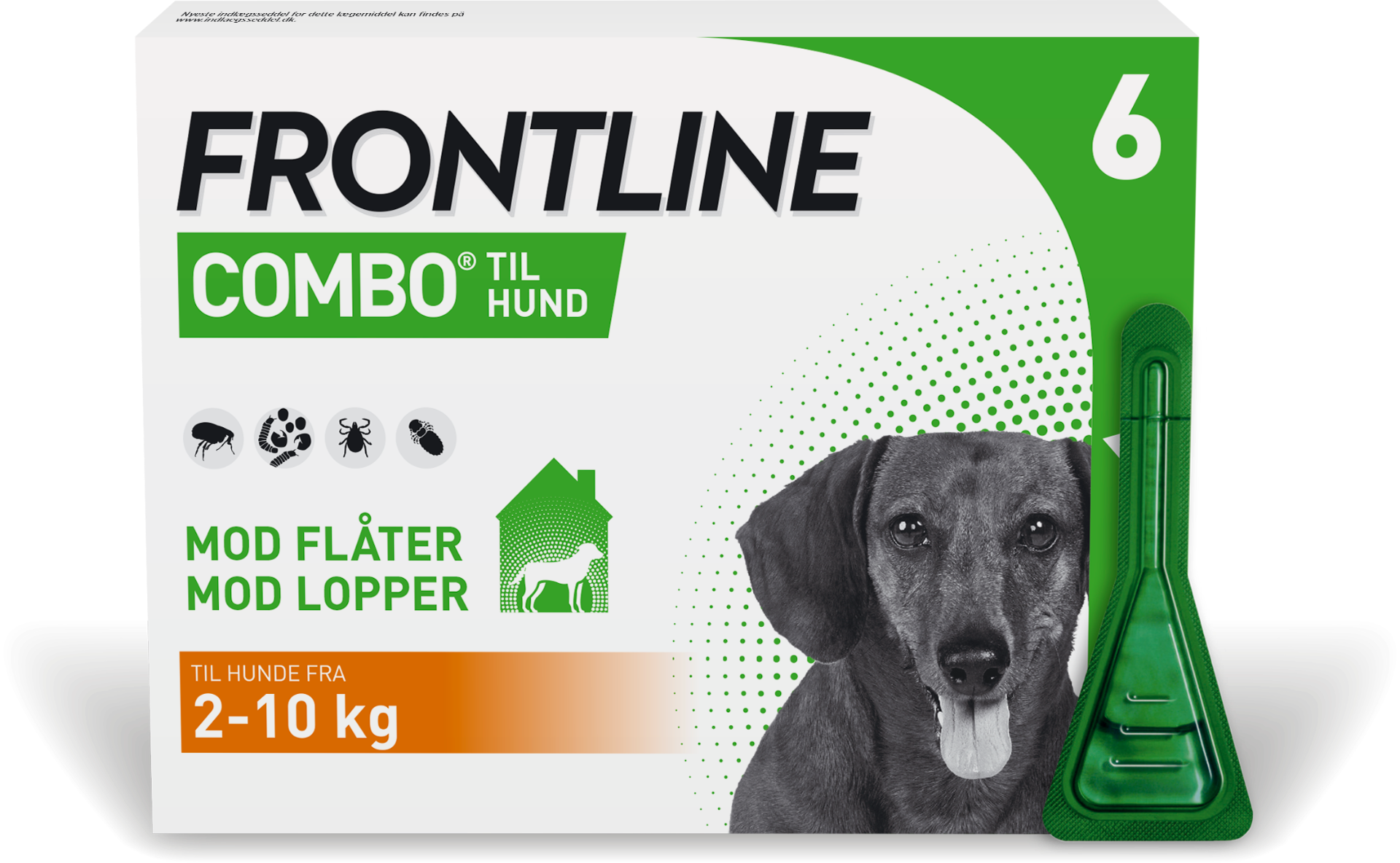 Frontline Combo til hunde 2-10 kg