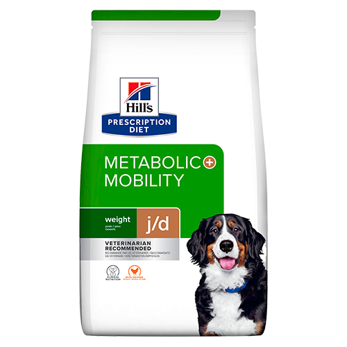Hills PD Metabolic + Mobility Weight Management tørfoder til hunde, 12 kg