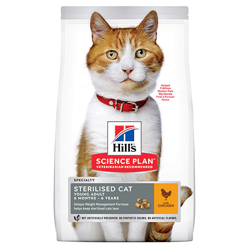 Hill's Science Plan Adult Sterilised Cat, Chicken