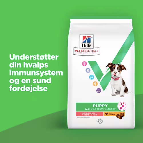 Hill's Vet Essentials Multi-Benefit Puppy Medium, hvalpefoder
