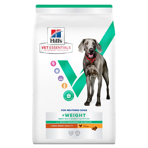 Hill's Vet Essentials Multi-Benefit + Weight Adult 1+ Large tørfoder til hunde, 14kg