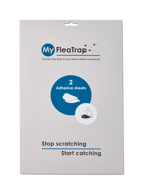 MyFleaTrap loppefælde. Ekstra limplader til loppe fælde