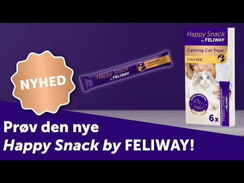 Happy Snack by FELIWAY - unik snack for en rolig kat
