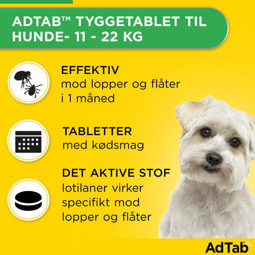 AdTab til hunde 11 til 22 kg