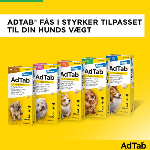 AdTab til hunde 11 til 22 kg