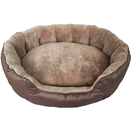 ThermoSwitch SANTORINI seng, brun, large | Vendebar hundeseng