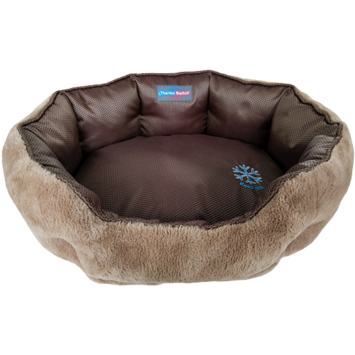 ThermoSwitch SANTORINI seng, brun, large