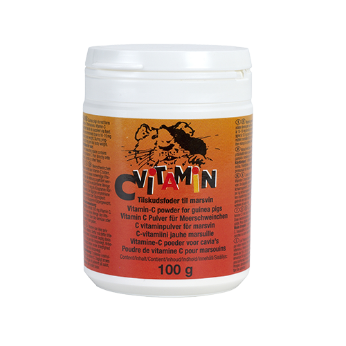 C-vitamin pulver t/gnavere