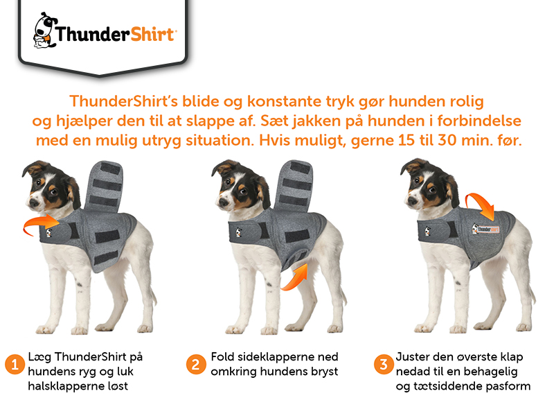 Thundershirt, grå