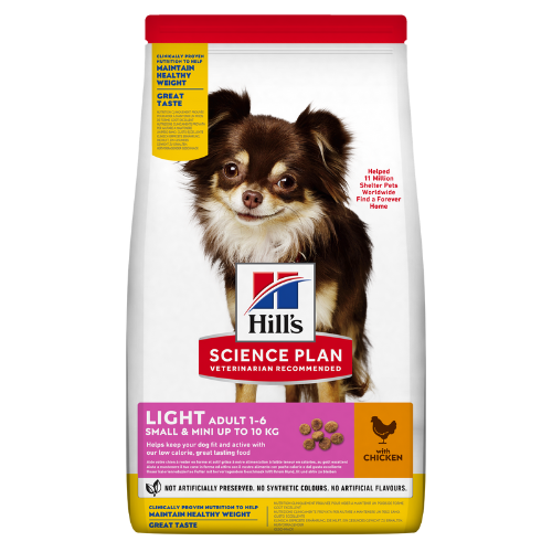 Hill's Science Plan Canine Adult Light, Small & Mini, Chicken