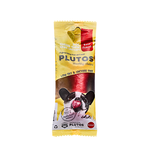 PLUTOS Cheese & Beef tyggeben til hunde