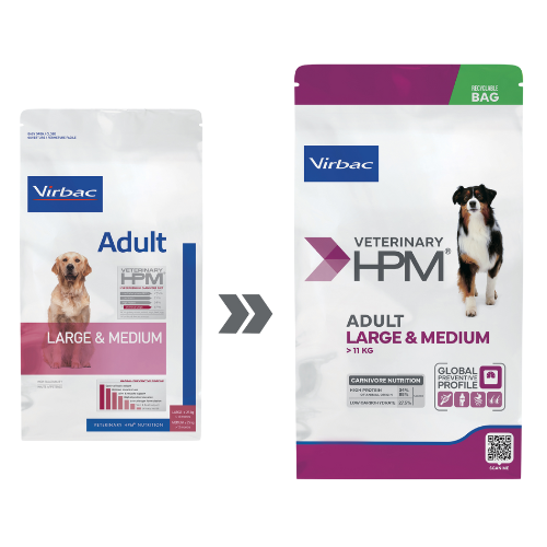 Virbac HPM Adult Large & Medium Dog