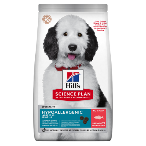 Hill's Science Plan Canine Adult Hypoallergenic large breed, Salmon
