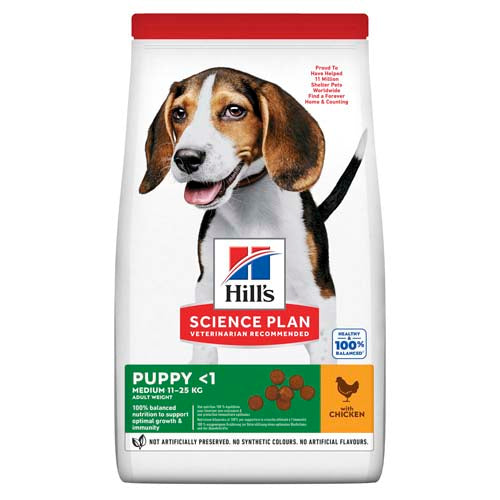 Hill's Science Plan Puppy Medium, Chicken