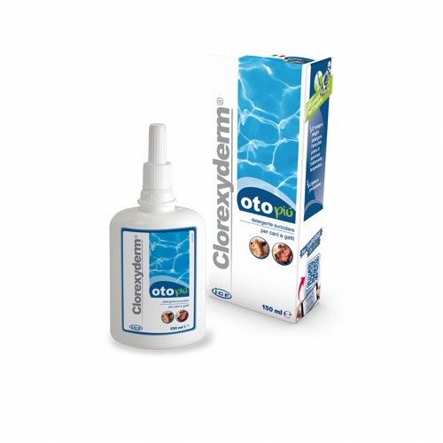 Clorexyderm Oto Piú ørerens, 150ml | Butik.netdyredoktor