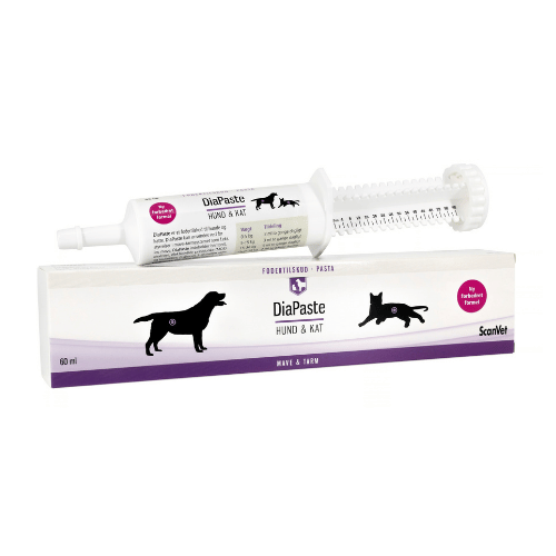 DiaPaste fodertilskud 60 ml til hunde og katte med maveproblemer 