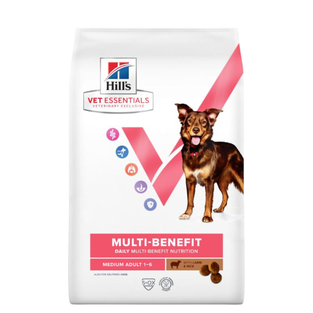 Hill's VetEssentials Multi-Benefit, Medium, Lam & ris