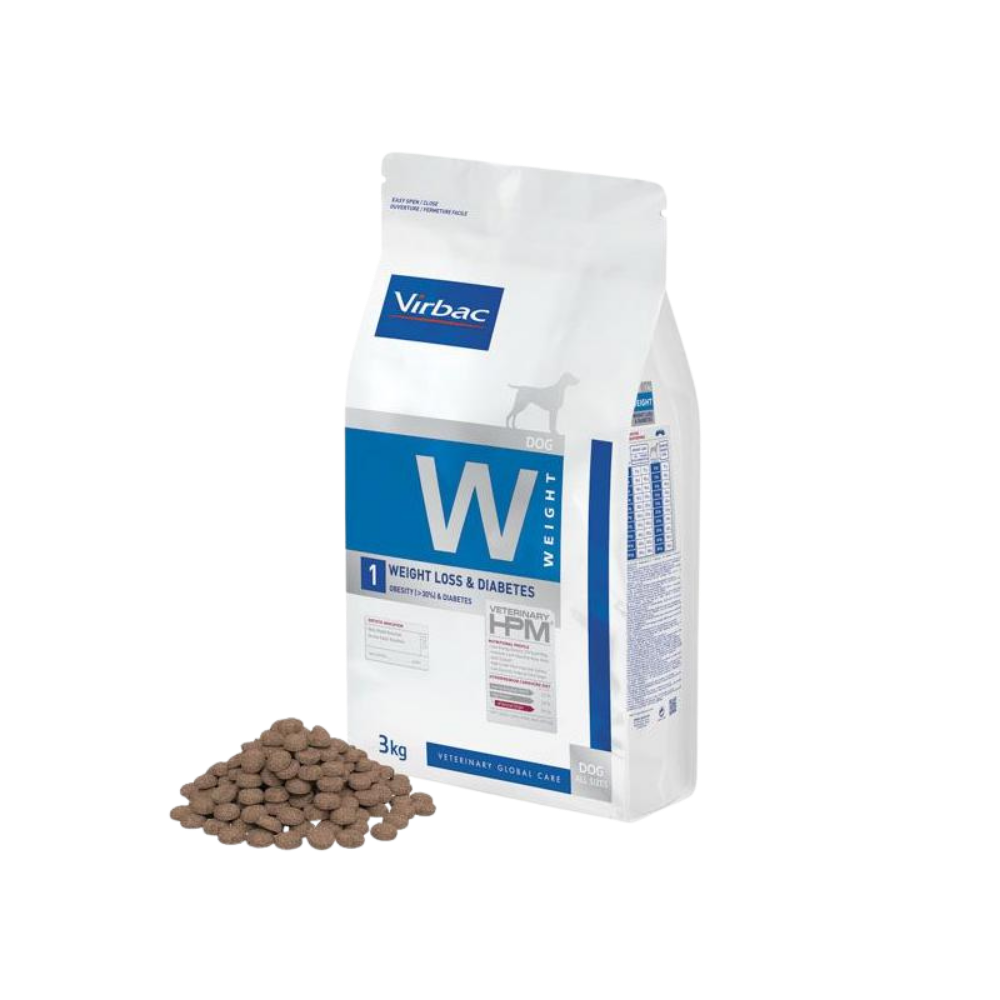 Virbac HPM (W1) Weight loss & Diabetes Dog