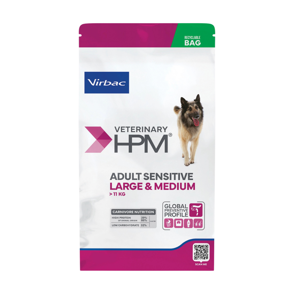 Virbac HPM Adult Sensitive Large & Medium Dog