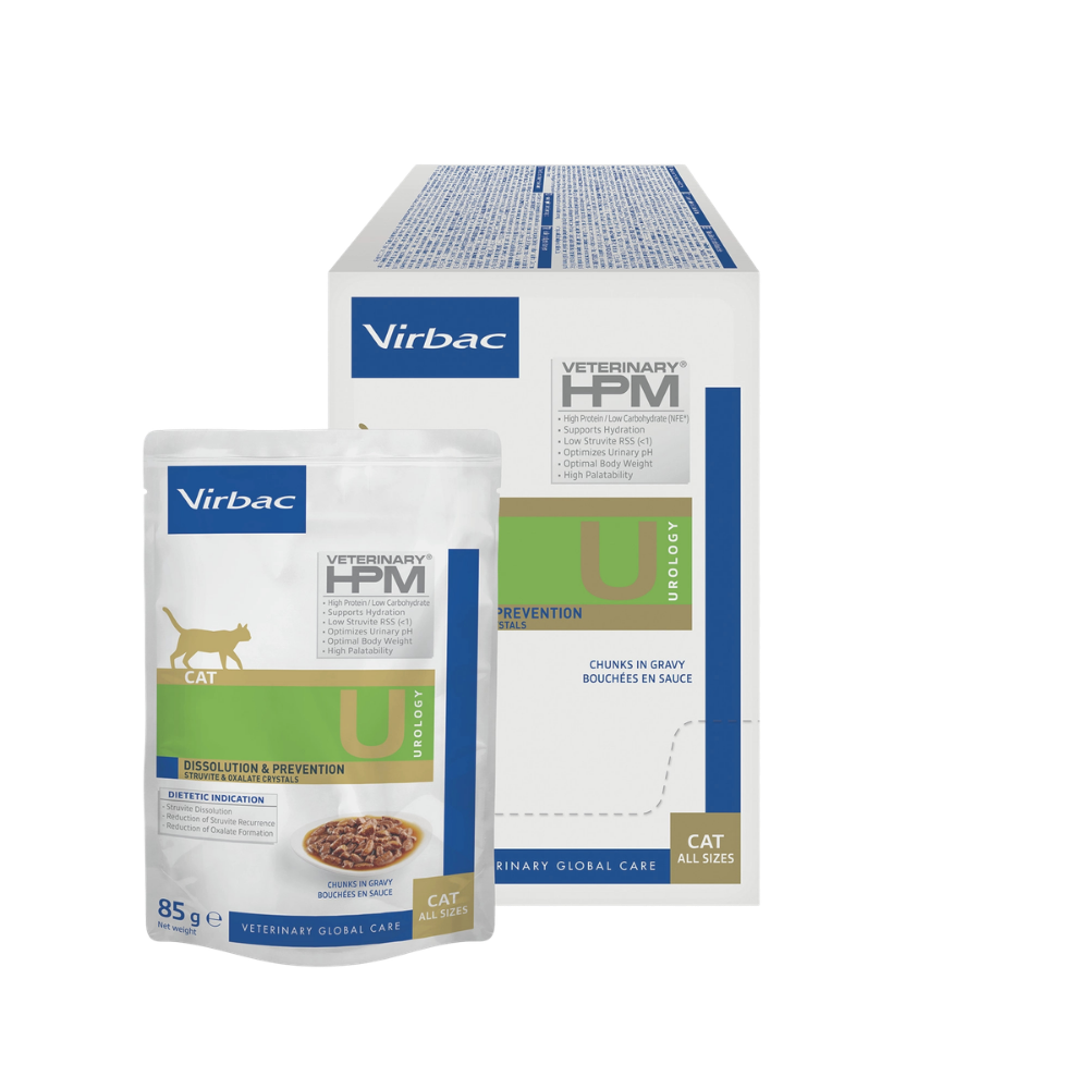 Virbac HPM WET Cat, Urology Dissolution & Prevention