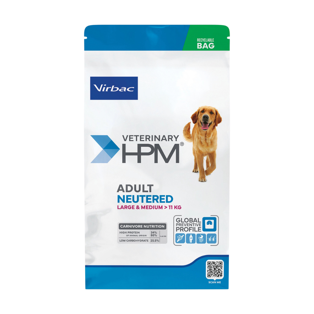 Virbac HPM Adult Neutered Large & Medium Dog