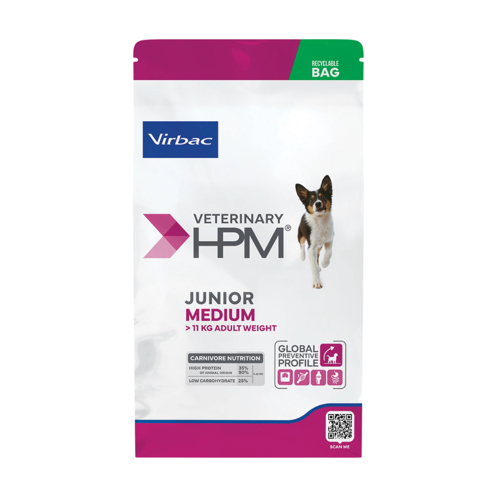 Virbac HPM Junior Medium Dog