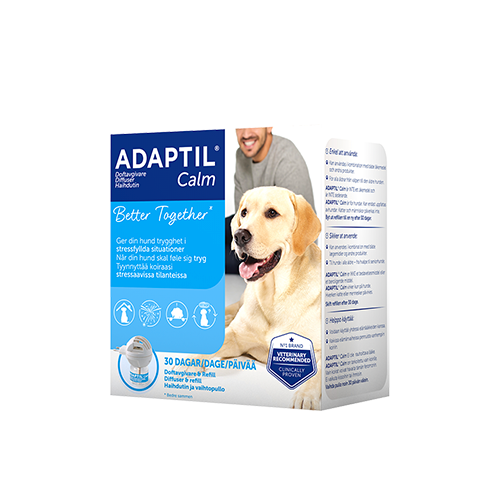 Adaptil diffusor til utrygge og urolige hunde 
