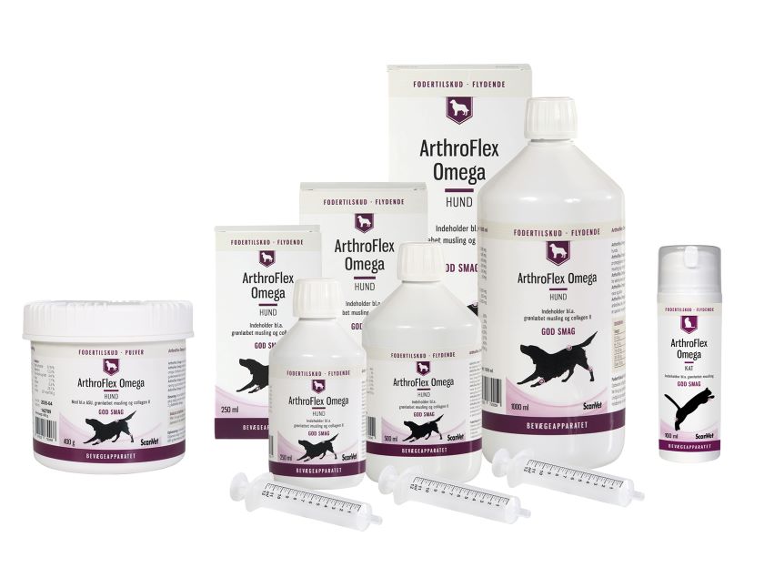 ArthroFlex Omega flydende til hunde