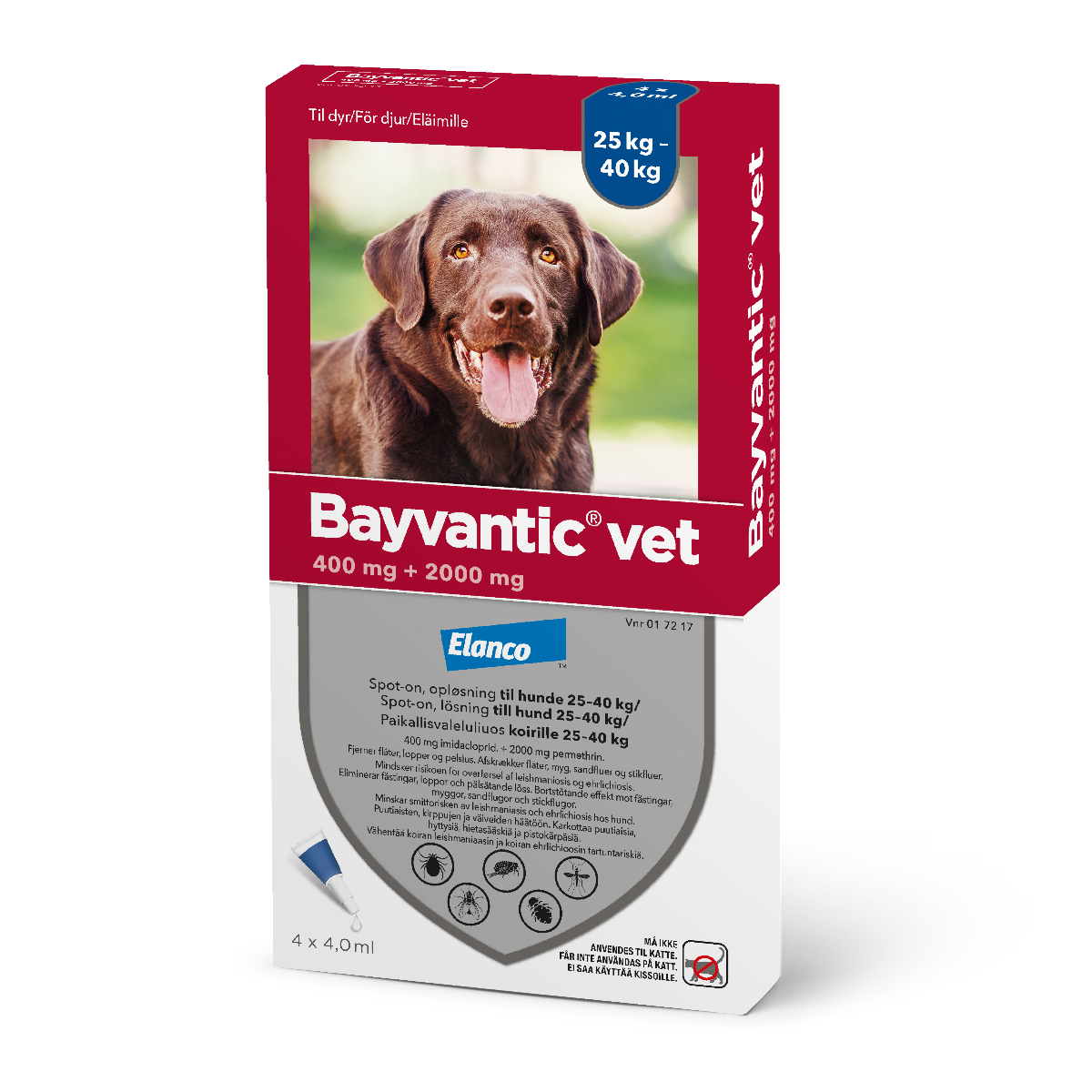 Bayvantic Vet til hunde 25-40 kg