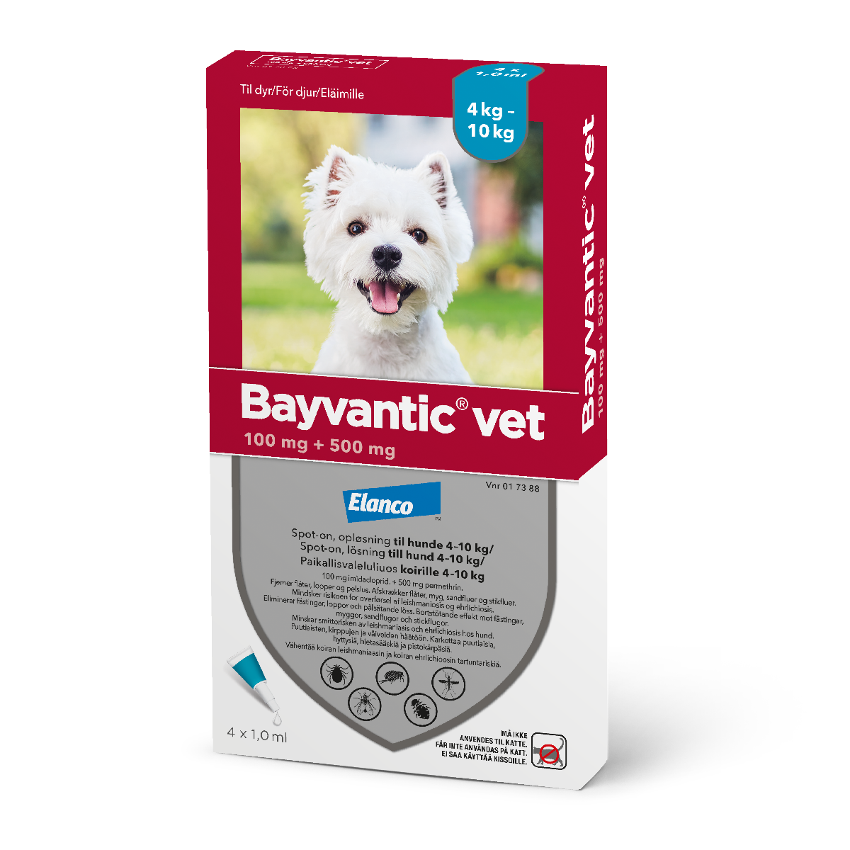 Bayvantic Vet til hunde 4 -10 kg