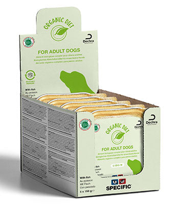 SPECIFIC C-BIO-W Organic med fisk| Økologisk vådfoder til hunde
